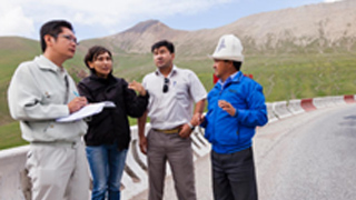 Employees meeting with related parties at the Kyrgyz site