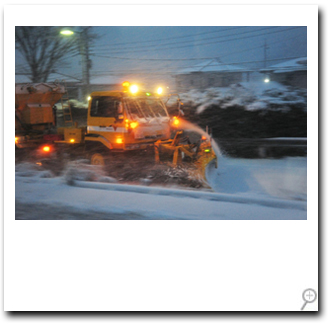 `` Late night snow removal ''