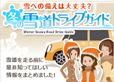 Snow road driving guide