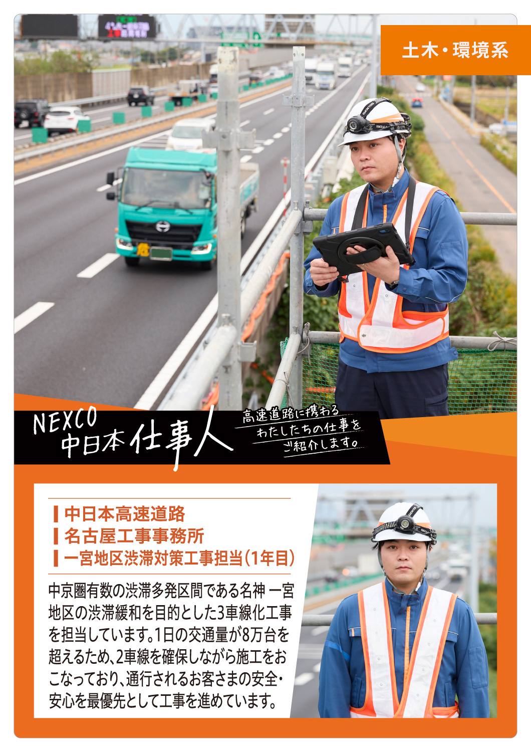 NEXCO中日本 仕事人