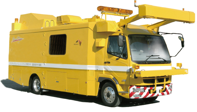 Road Tiger, a high-speed road surface property measurement vehicle