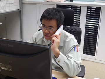 Hiroyuki Horiuchi, Kanazawa Regional Head Office Toyama Conservation and Service Center Maintenance Manager