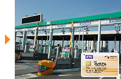 In ETC, vehicles and tollgate systems exchange necessary information using wireless communication, so that vehicles can pass through tollgates while traveling at speeds of 20 km / h or less.