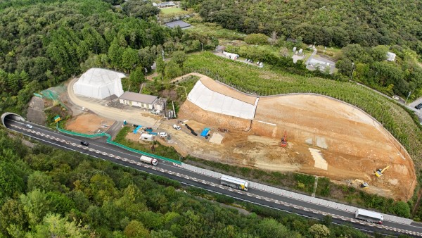 久々利大平トンネル付近