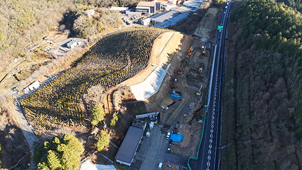 久々利大平トンネル付近