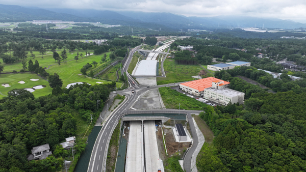 用沢地区開削トンネル