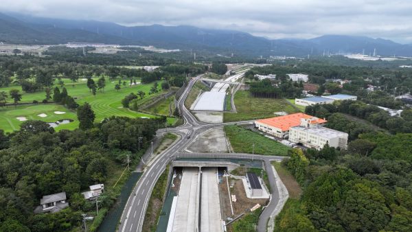 用沢地区開削トンネル