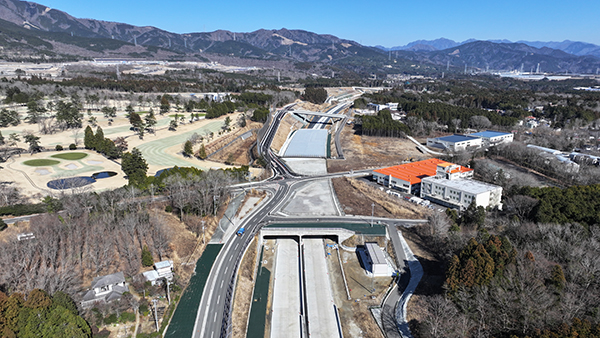 用沢地区開削トンネル