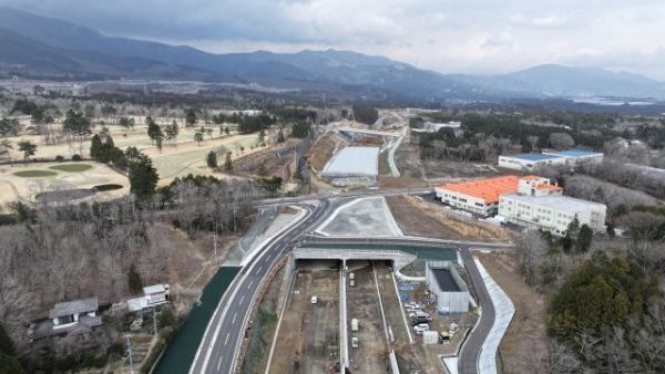 用沢地区開削トンネル