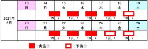 夜間通行止め日時