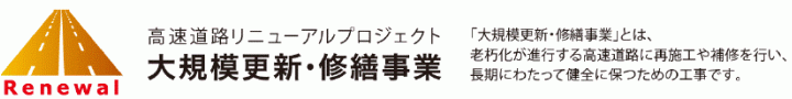 高速道路リニューアルプロジェクト