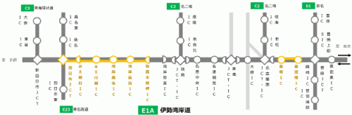 昼夜連続・車線規制