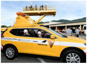 道路パトロールカー乗車体験