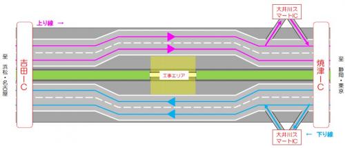 交通規制区間