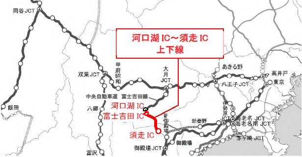 夜間通行止め区間