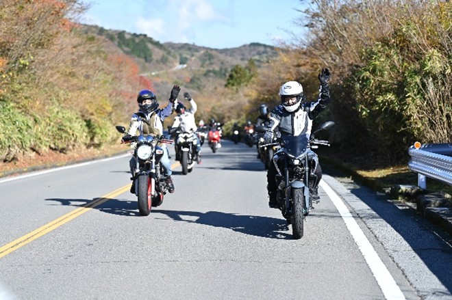 ○バイクパレード