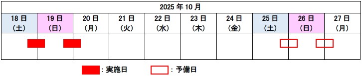 閉鎖日時