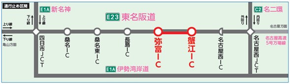 夜間通行止め区間