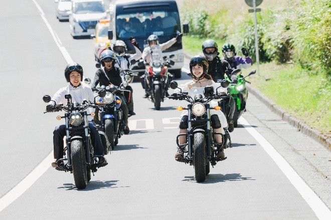 ○バイクパレード