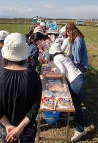 炊きたてのお米です