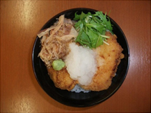 近江地鶏のしょうゆカツ丼