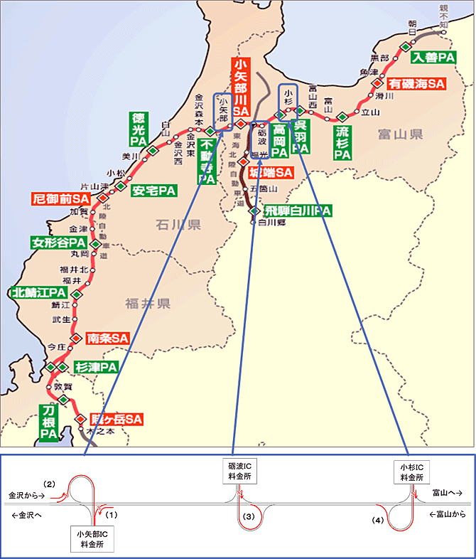 実施箇所位置図