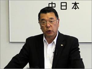 NEXCO CENTRAL Chairman and CEO Goichi Kaneko (Kaneko / Takekazu)