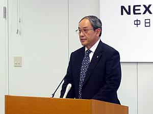 NEXCO中日本代表董事主席兼首席執行官·矢野弘典