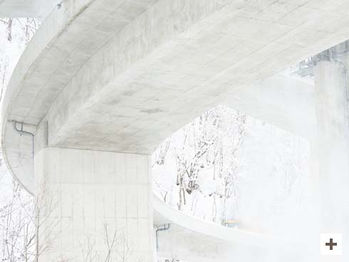 「高速道路の除雪」