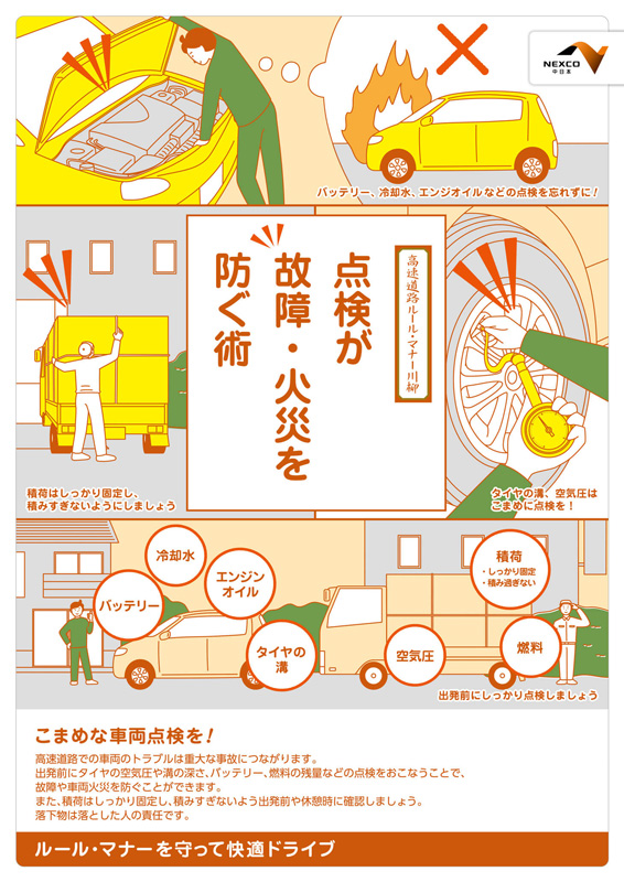 ⑪出発前点検の実施