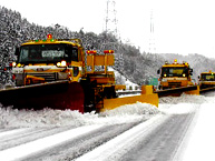 Snow removal work