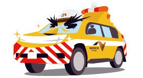 Road patrol car Pato